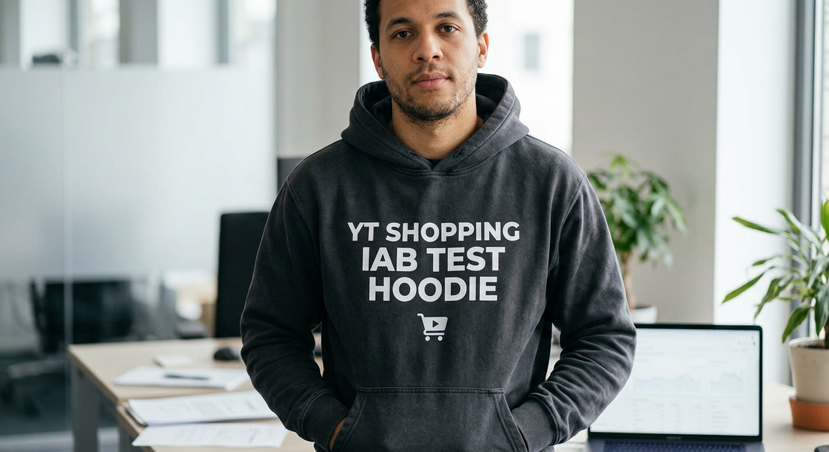 YT Shopping IAB Test Hoodie