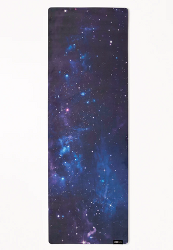 Vegan Suede Yoga Mat - Diamond Sky